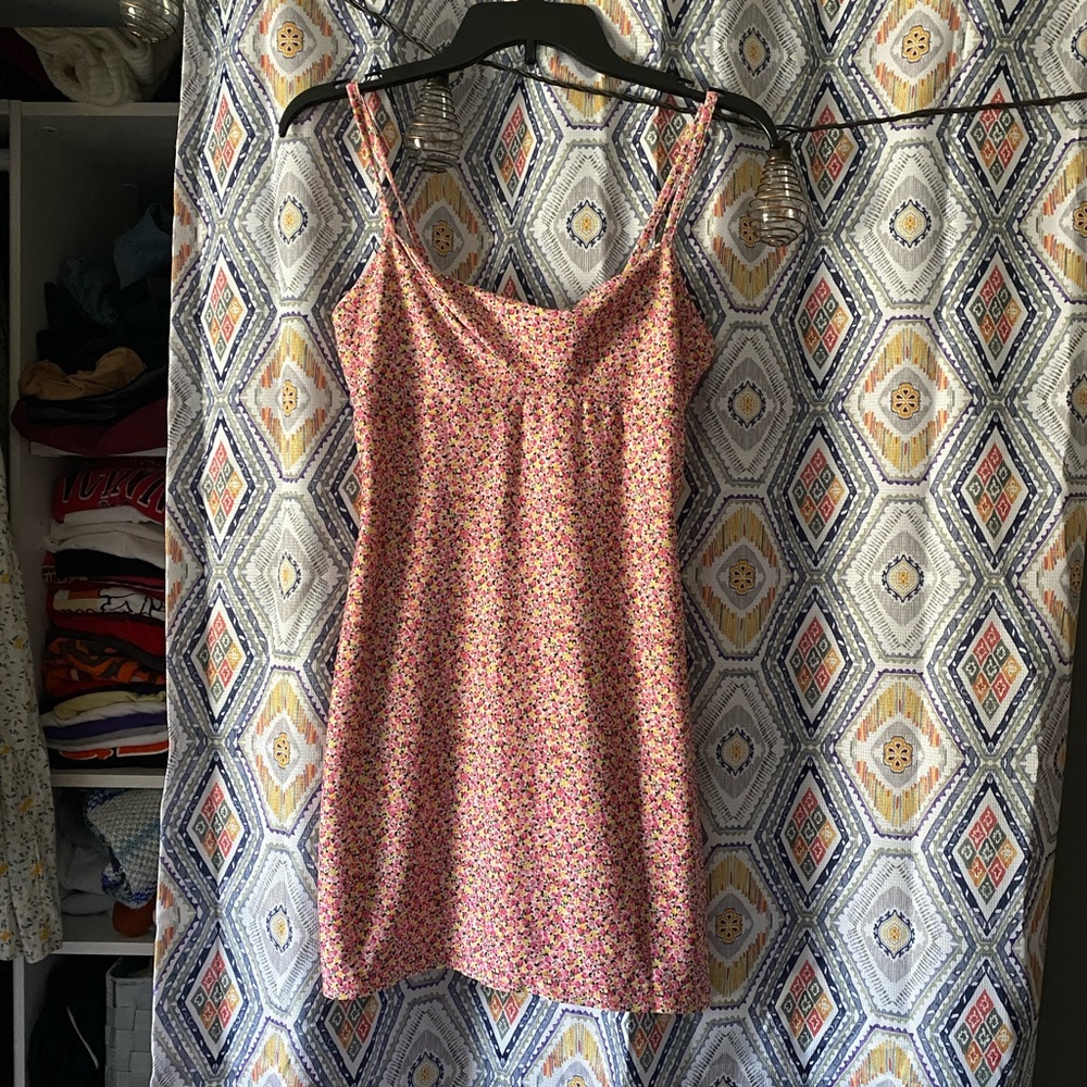 floral mini sundress